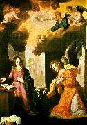 Francisco de Zurbaran annunciation oil on canvas